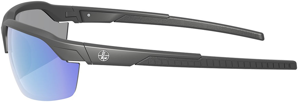 LEU 186754 TRACER     MATTE BLACK     BLUE MIRROR