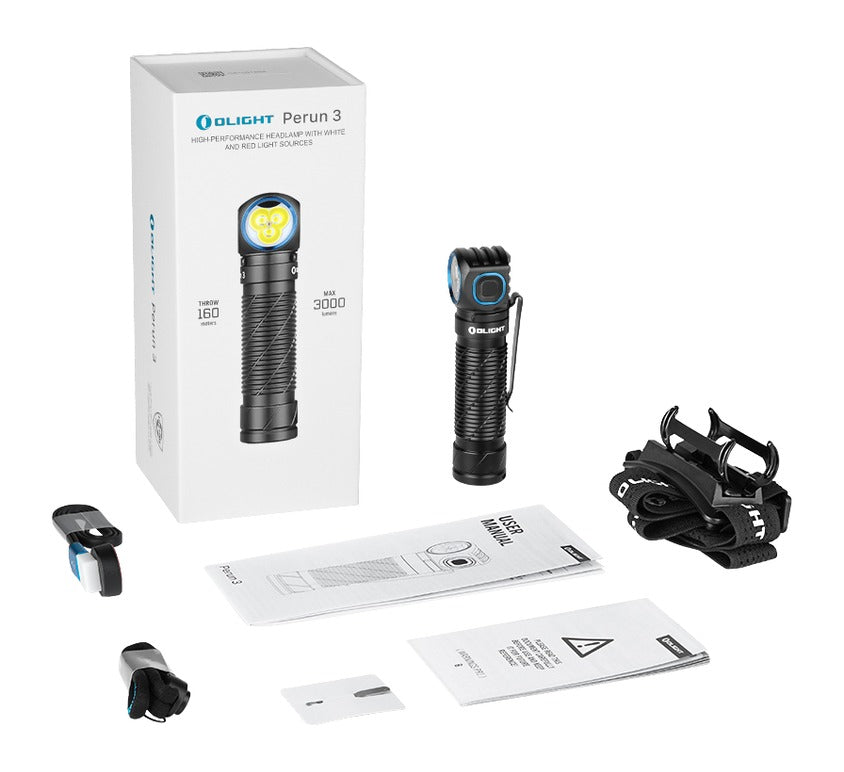OLIGHT PERUN3BLACK      PERUN 3 BLACK
