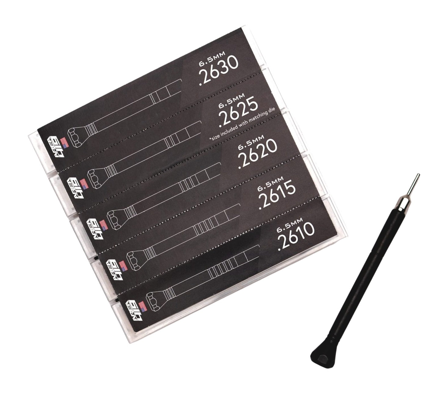 AREA 419 419-MANDRELS-65MM MANDREL SIZING KIT 6.5