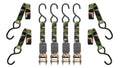 MUDDY MUD-SDRS8-4PK   1"X8' STD DUTY RATCHET STRAP