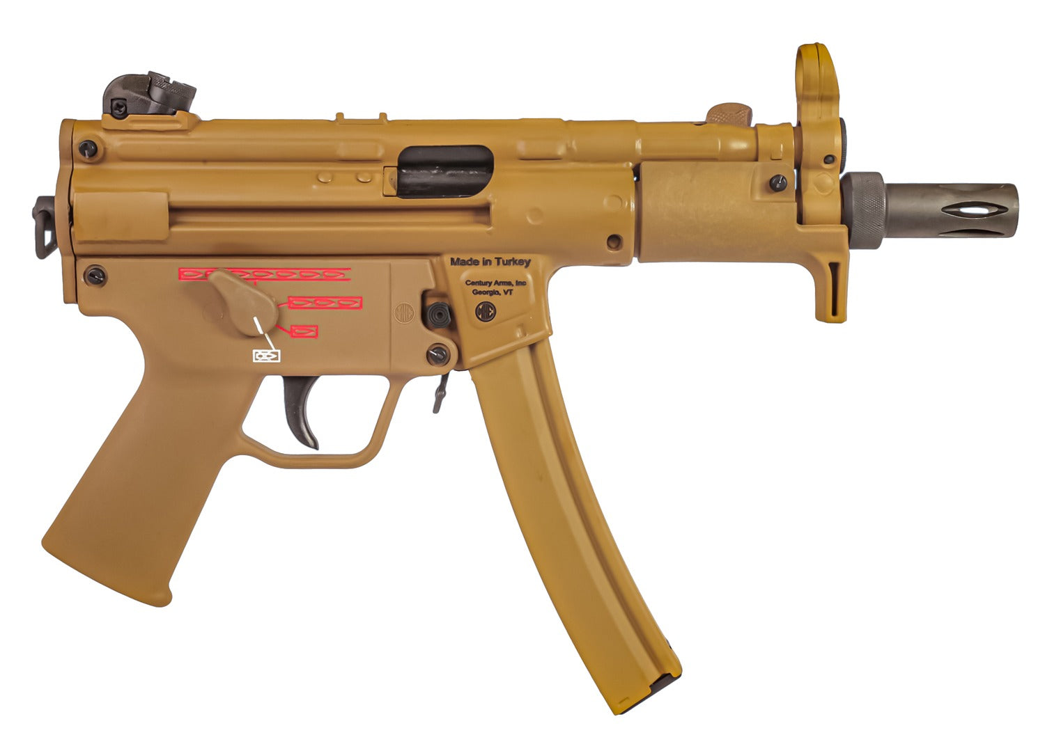 CIA HG6034GB-N   AP5 RAL8000   9MM  8.9" 30R FDE