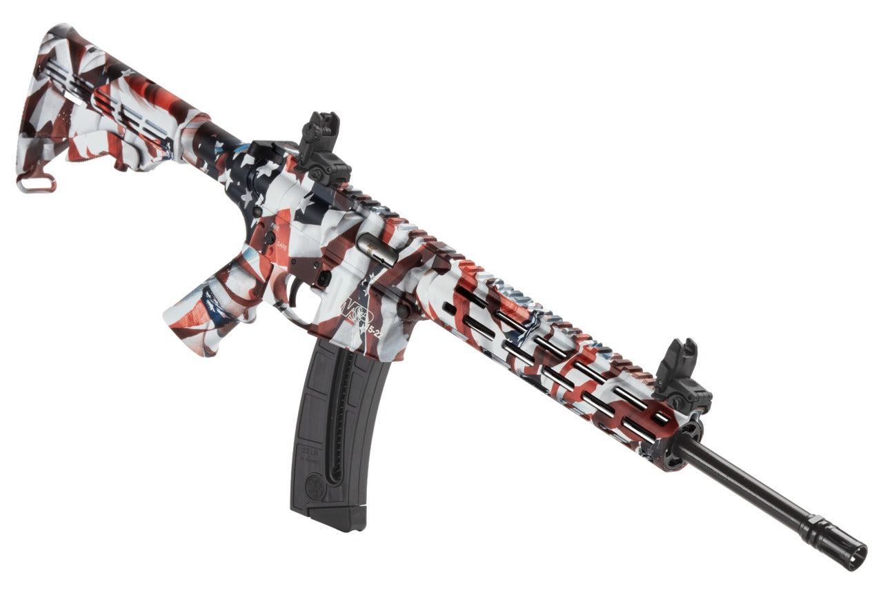 S&amp;W M&amp;P 15-22 SPORT 14714 22LR 16.5 25RD FLAG