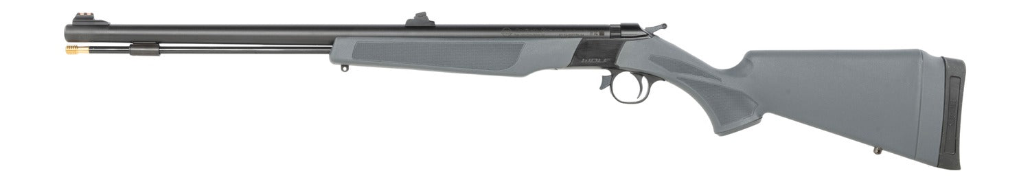 CVA PR2119     WOLF     50 CAL  BLUED/STGRY