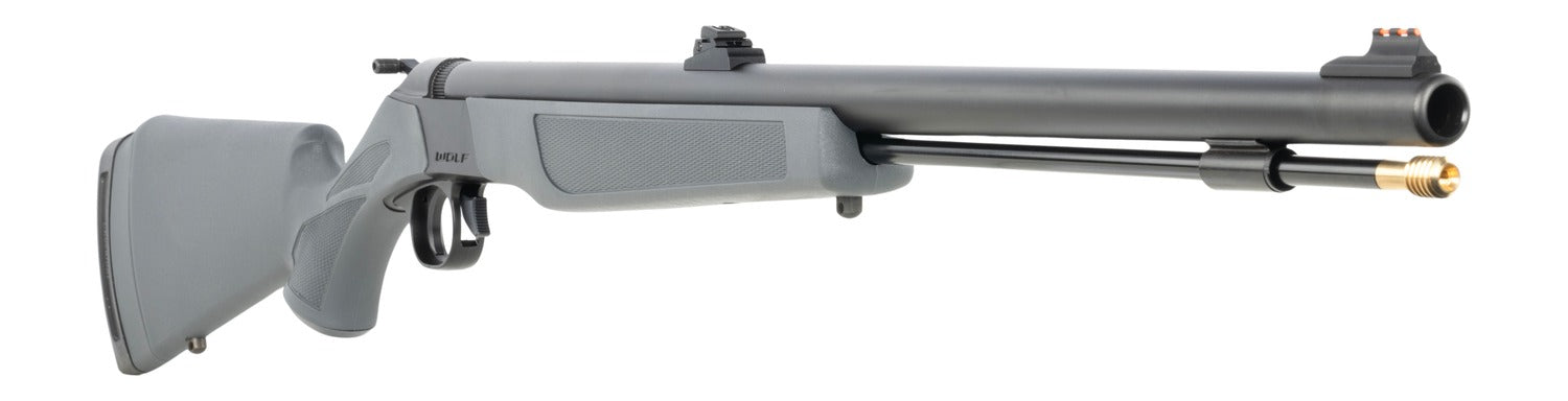 CVA PR2119     WOLF     50 CAL  BLUED/STGRY