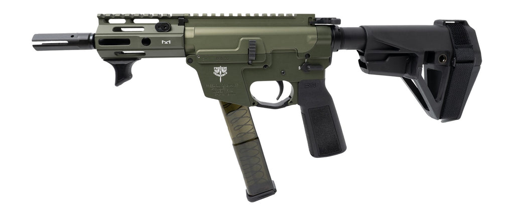 FREEDOM ORDNANCE FX9P4E-ODG   9MM 4"   SBA5 BRACE
