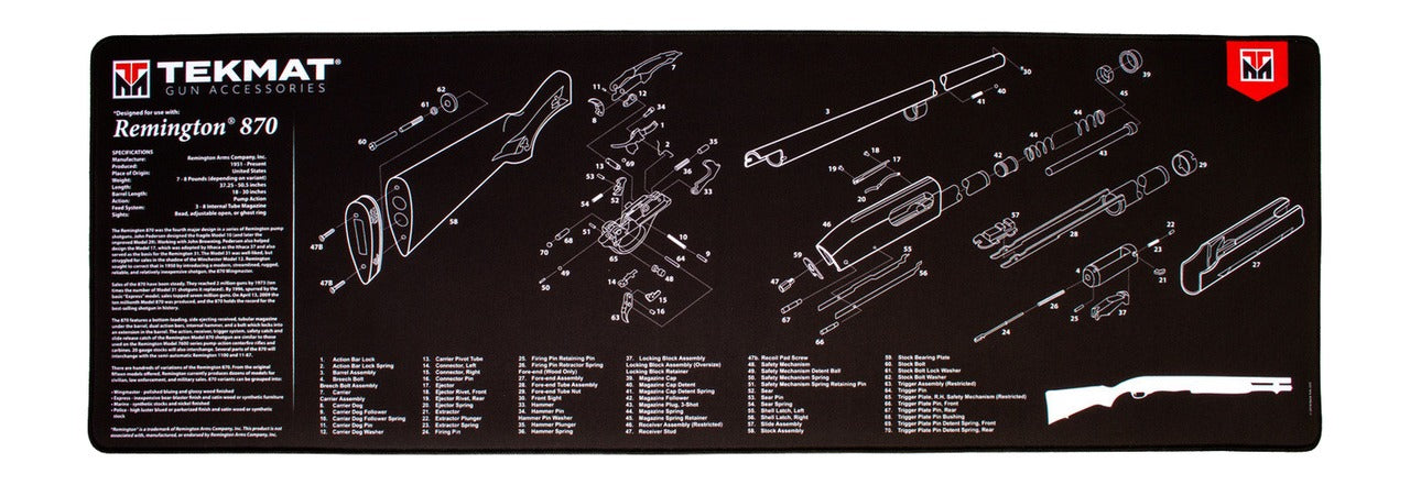 TEKMAT TEK-R44-REM-870      44X15 ULTRA REM 870