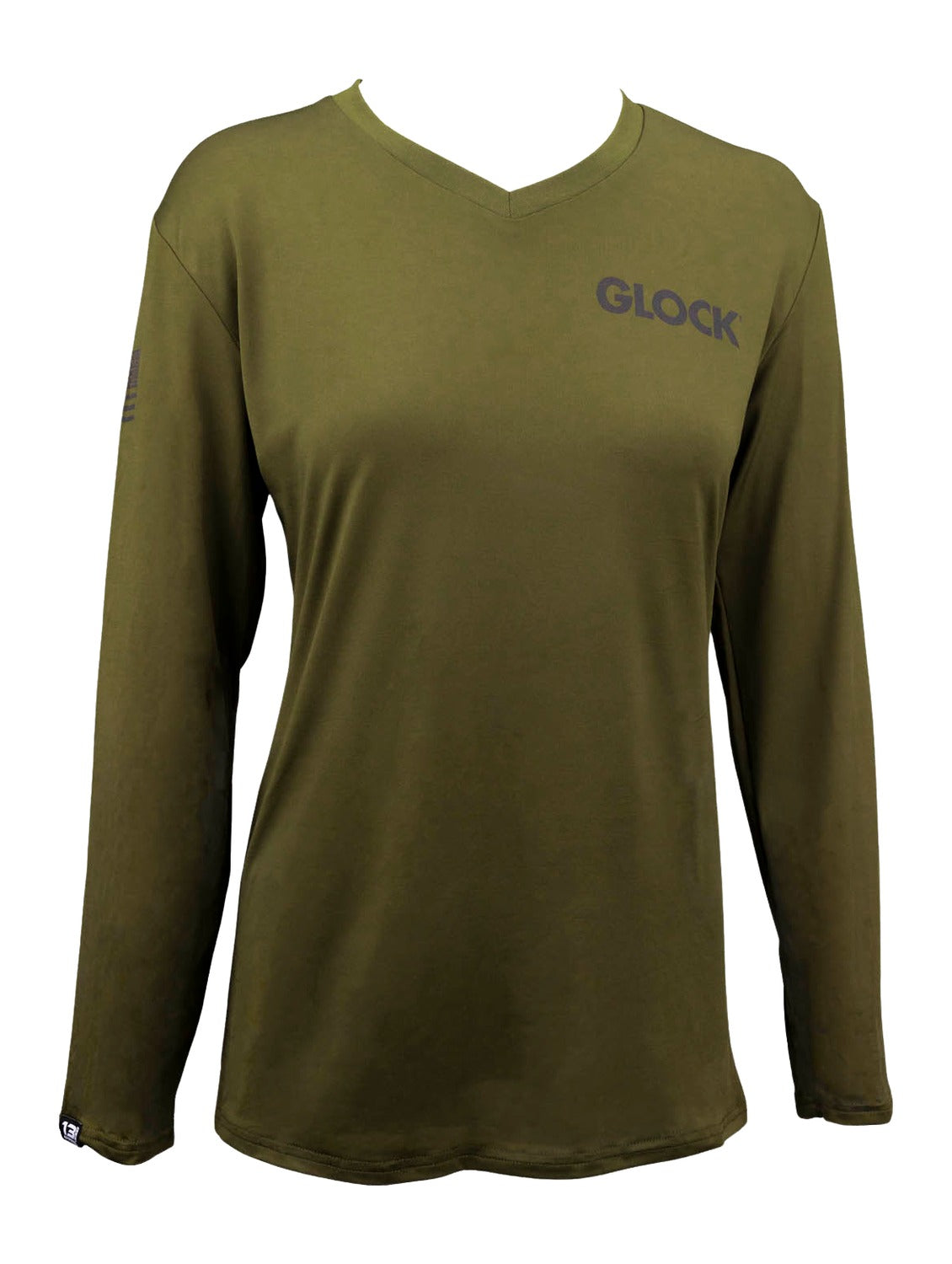 GLK AP96428 LADIES PERFORMANCE SHIRT GRN L