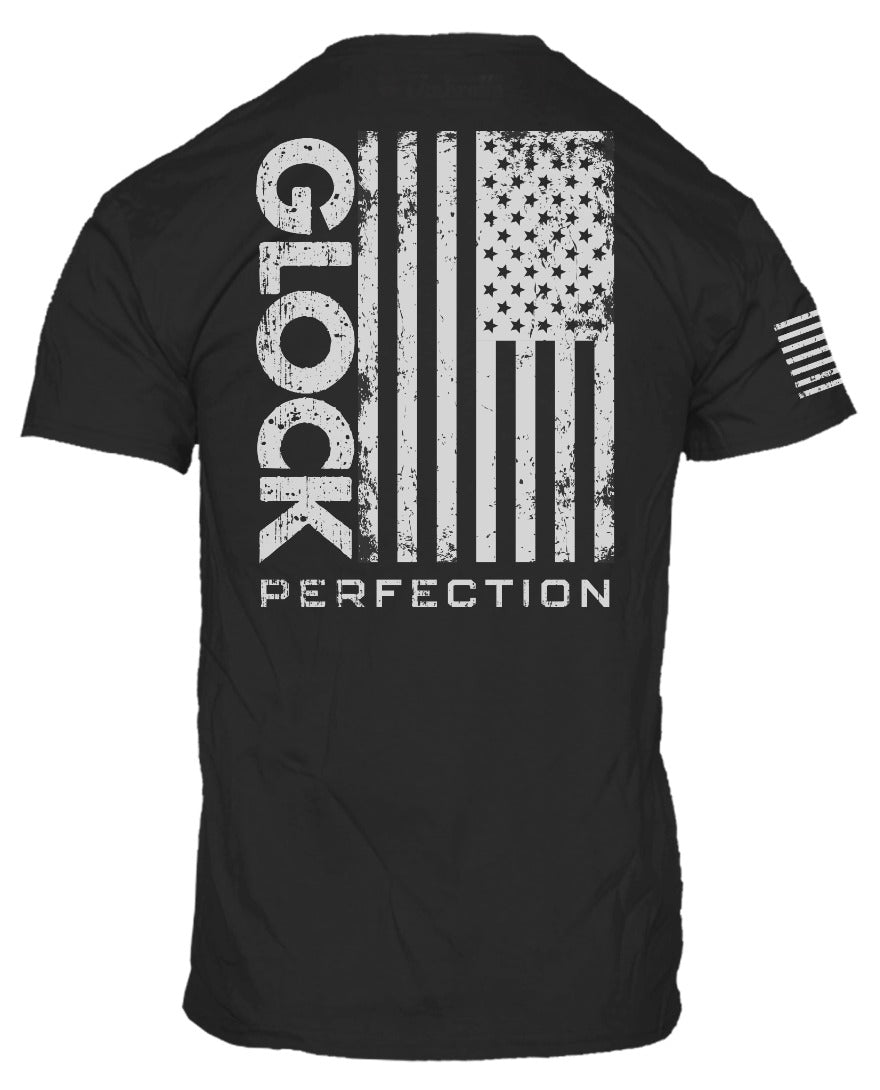 GLK AP96392 PERFECTION FLAG TEE M   BLK