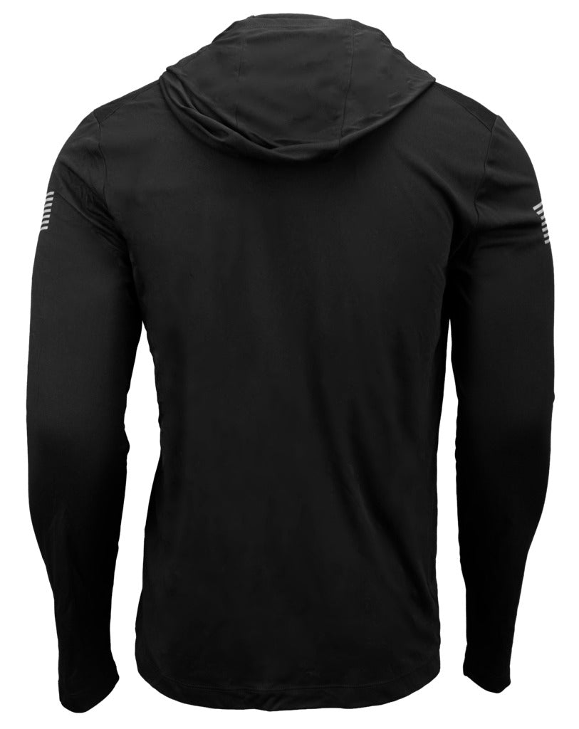 GLK AP96412 HOODED PERFORMANCE SHIRT XL  BLK