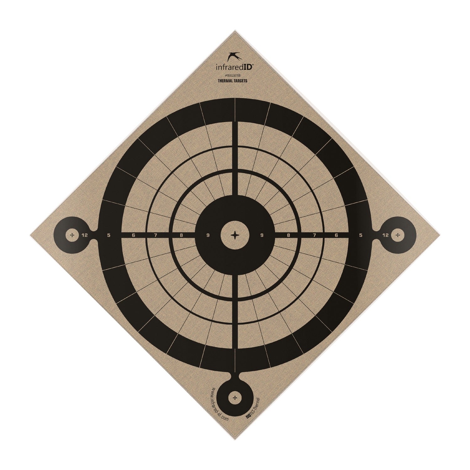 INFRARED-ID BULLSEYE8   THERM BULLSEYE TARGET  3PK