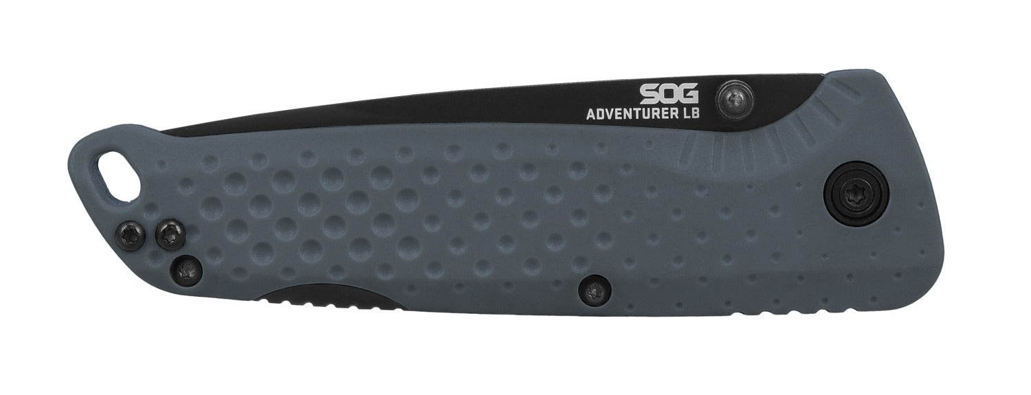 SOG 13-11-06-43  ADVENTURER LB 3.5" BLADE GRY/BLK