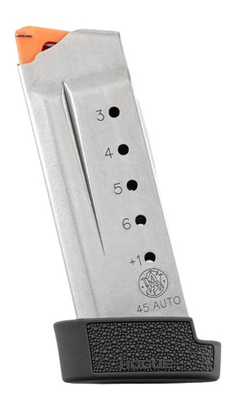 HOG 17410   OM RUB GRIP EXT BASE PAD M&amp;P 45 7R BLK