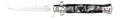RUKO RUK0184BP    420A 4"BLK PEARL ACRYLIC FOLDING