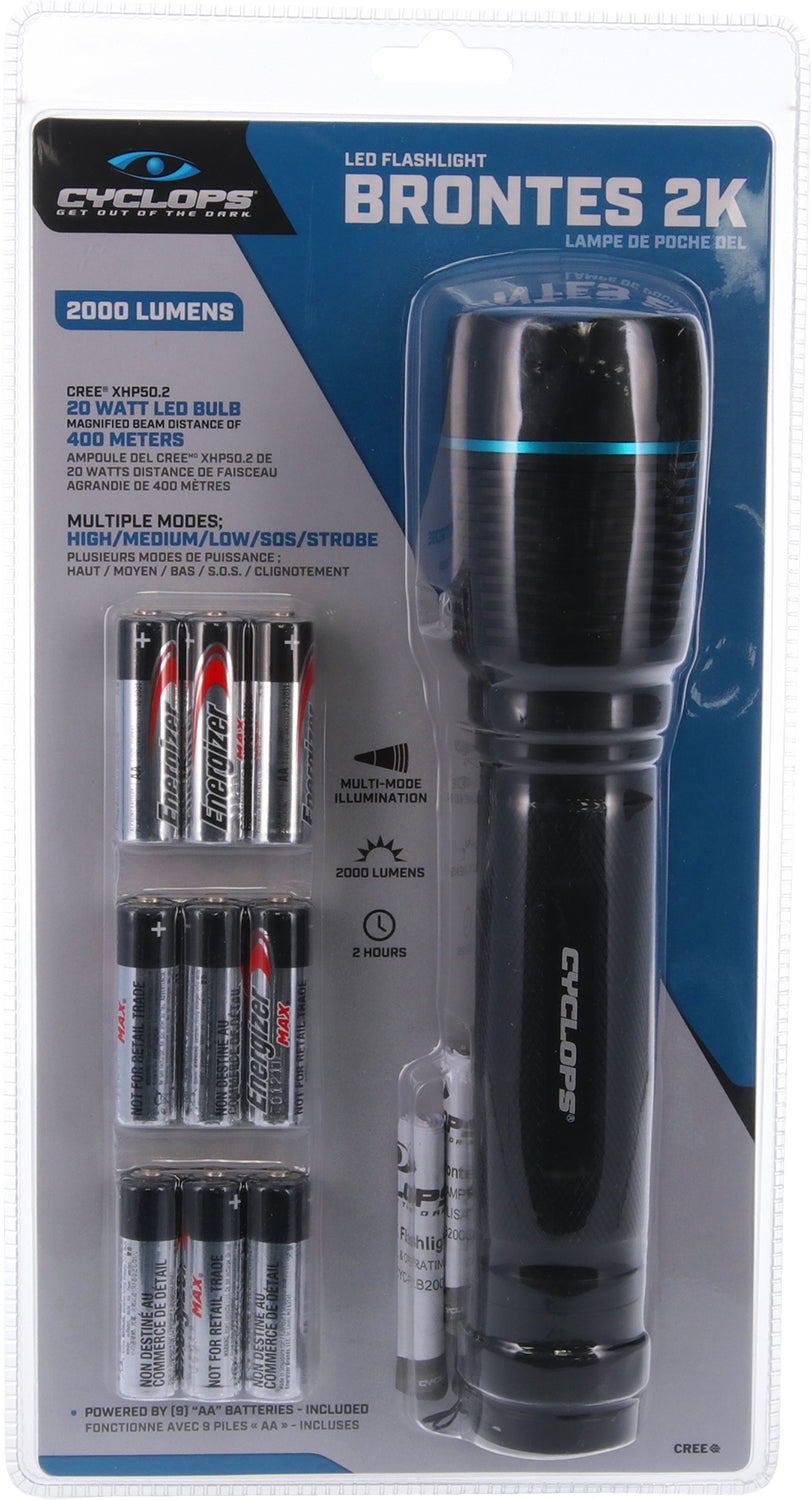 CYCLP CYC-FLB2000      BRONTES 2000 LUMEN FLSHLGHT