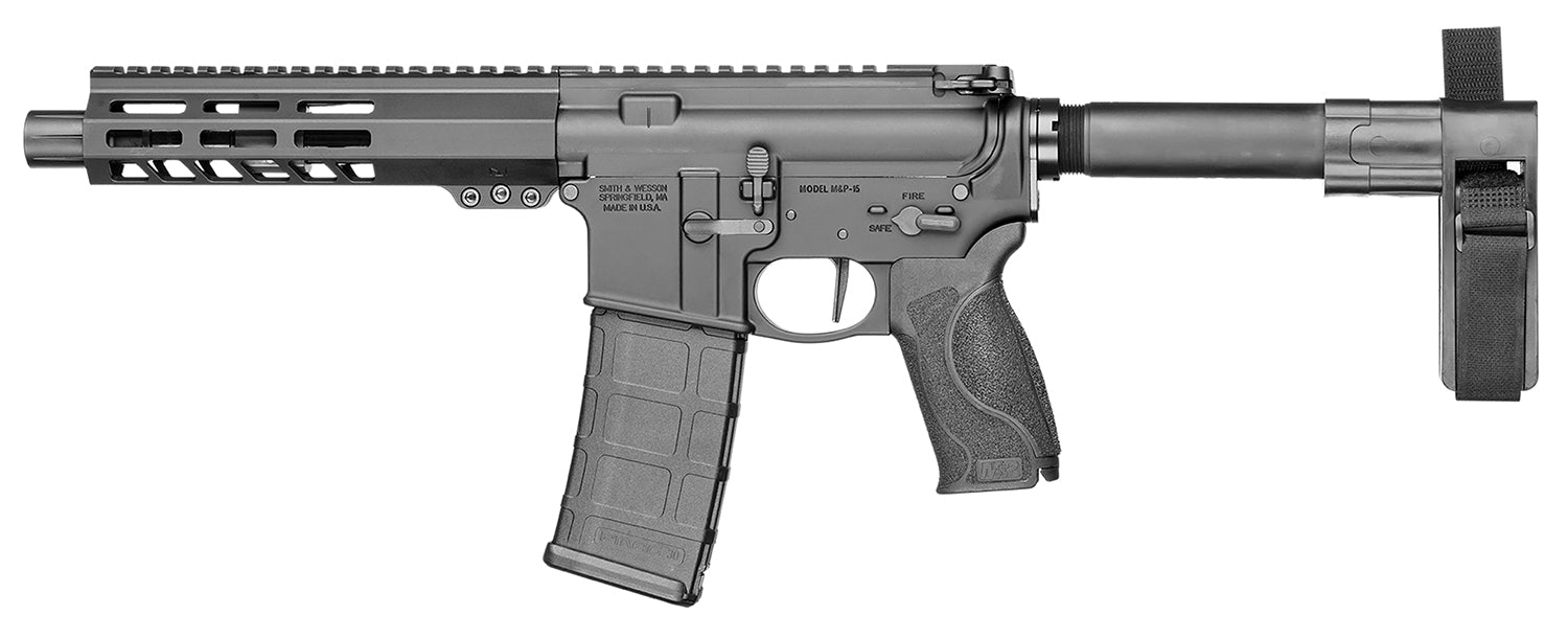 S&amp;W M&amp;P15   13658 223 PST     7.5 30R BLK*BRACE*