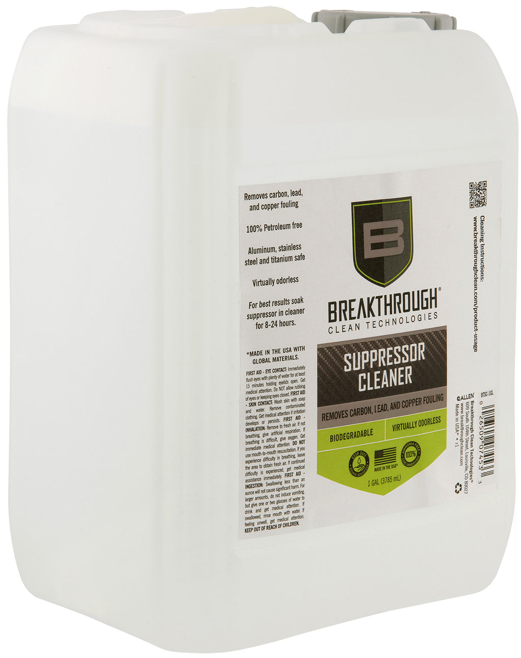 BRKTHRU BTSC-1GL          SUPPRSSR CLEANER 1GALLON