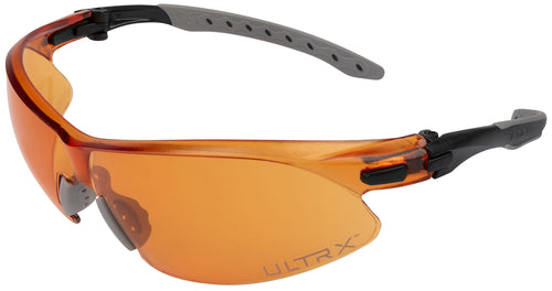 ALLEN 4141   KEEN SAFETY GLASSES  AMBER