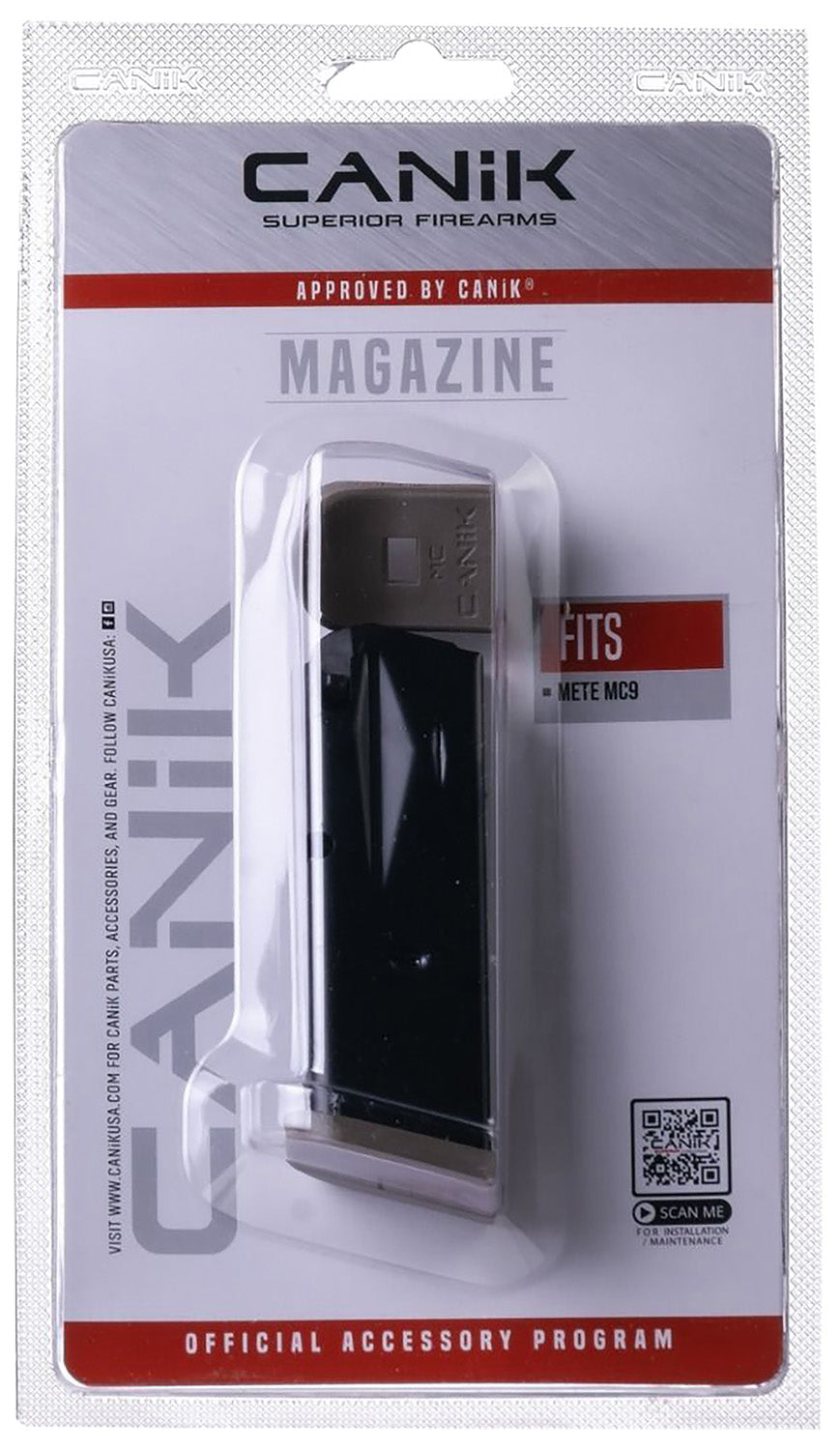 CIA MA2279D   MAG MC9  10RD W/FINGER REST FDE