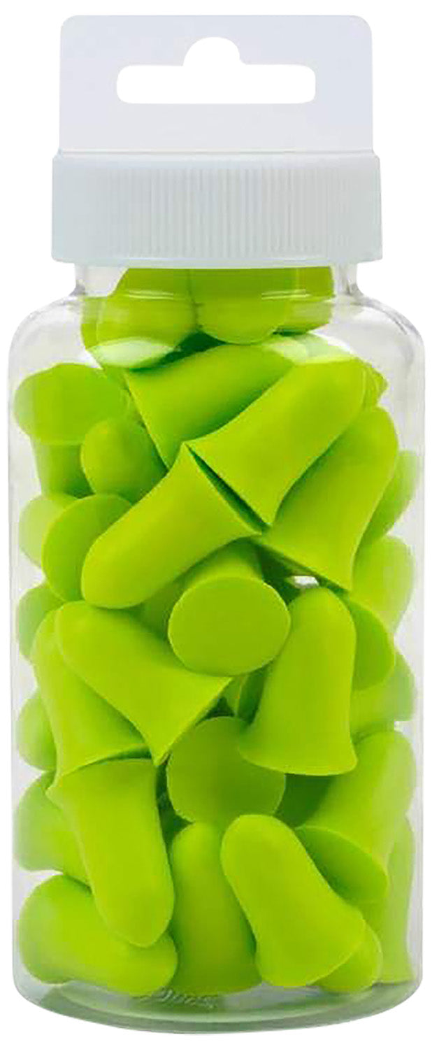 ALLEN 4128   ULTRX TAPERED FOAM PLUGS LIME 50P JAR