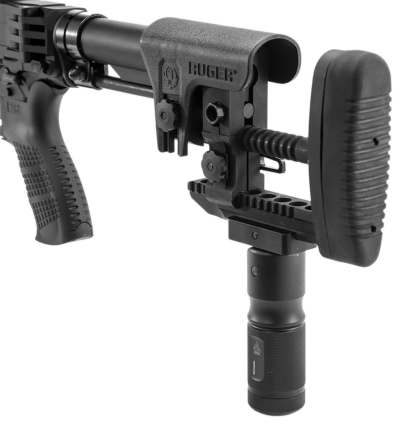 UTG MNT-GRP002SQ   ALUMINUM QD FOLDABLE FOEGRIP