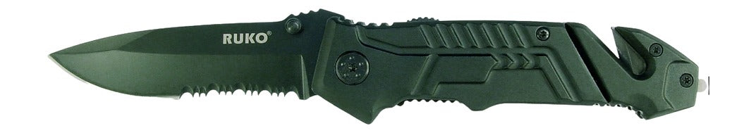 RUKO RUK0144S-CS     440A 3-1/4"BLK RUBBER FOLDING