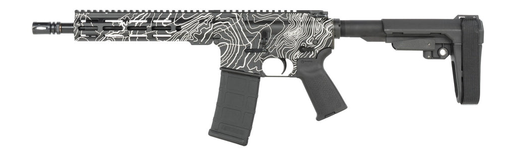 SHARK COAST SCC07312TOPO-P   TOPOGRAPHY AR PISTOL