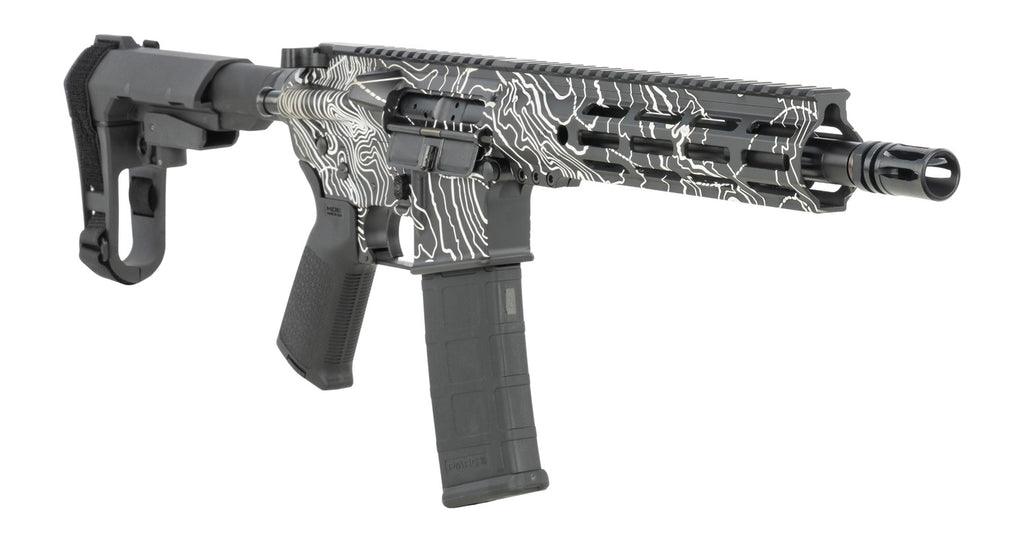 SHARK COAST SCC07312TOPO-P   TOPOGRAPHY AR PISTOL