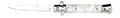 RUKO RUK0184WP    420A 4"WHT PEARL ACRYLIC FOLDING