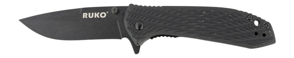 RUKO RUK0179BBK   440C 3-1/4"BLK HANDLE FOLDING