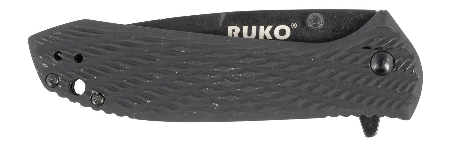 RUKO RUK0179BBK   440C 3-1/4"BLK HANDLE FOLDING